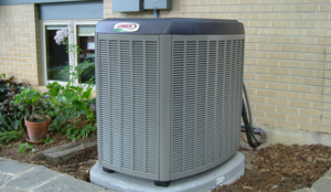 Newly installed Lennox air conditioner